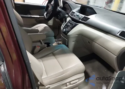 2013 Honda Odyssey Ex-L из США, поврежденный, VIN 5FNRL5H65DB064921